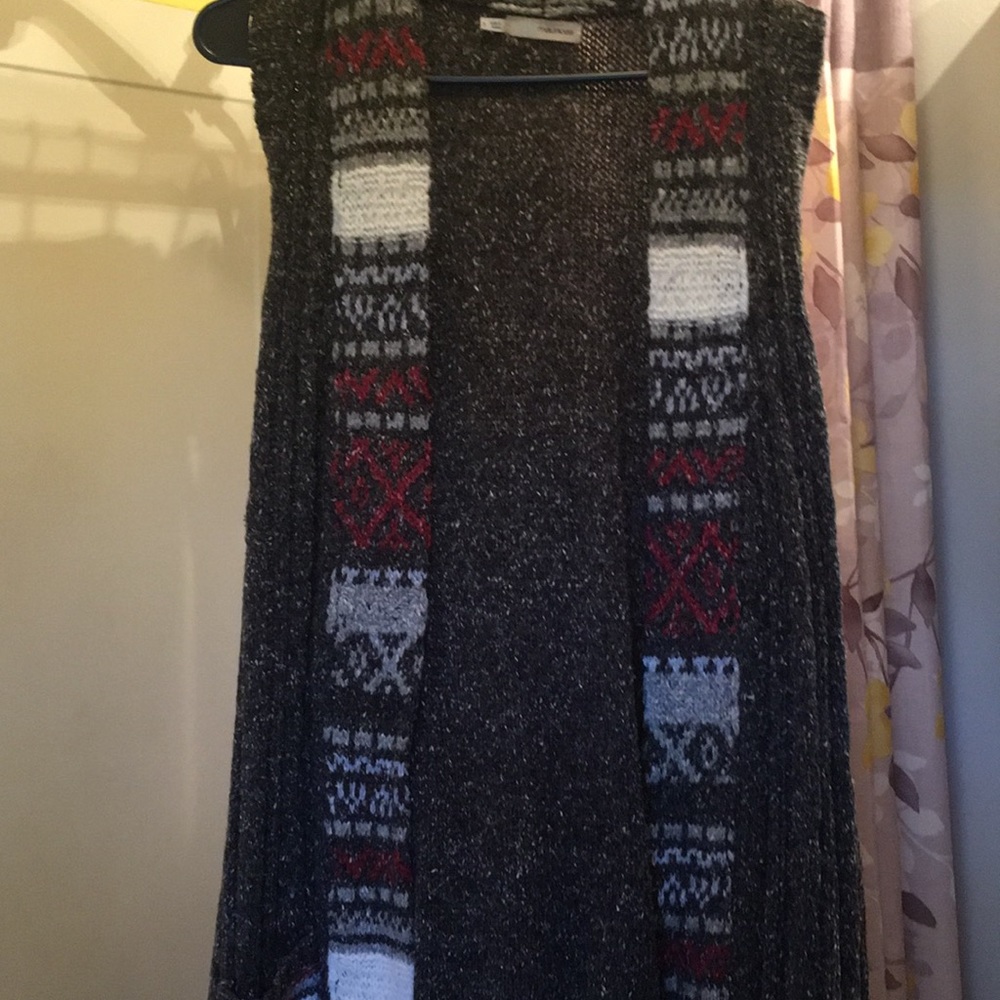Long cardigan sweater